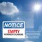Signmission Empty Nitrogen Cylinders OSHA Notice Sign, Vinyl Decal, 10in W x 7in L, 2PK OS-2PACK-NS-D-710-L-15622 - alternate 5